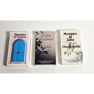 3 All Things Intuitive Decks Messages of Love Closure In the Shadows